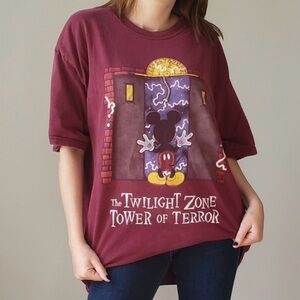 Vintage Disney The Twilight Zone Tower of Terror Tee Shirt